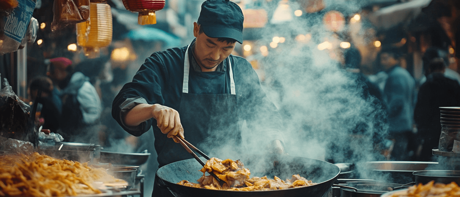 hoe gebruik je een wok onder anti-aanbaklaag