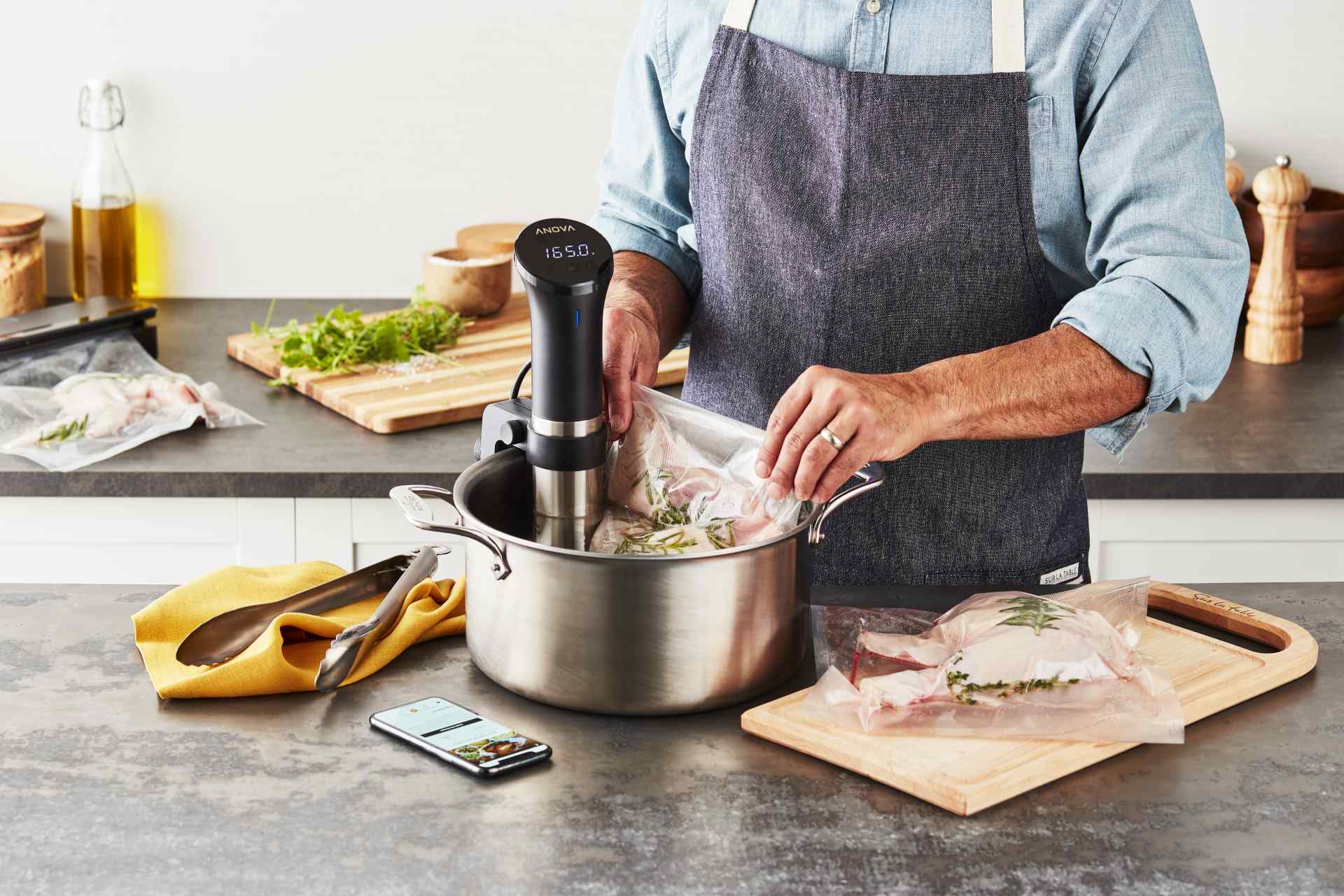 sous vide koken + temperaturen