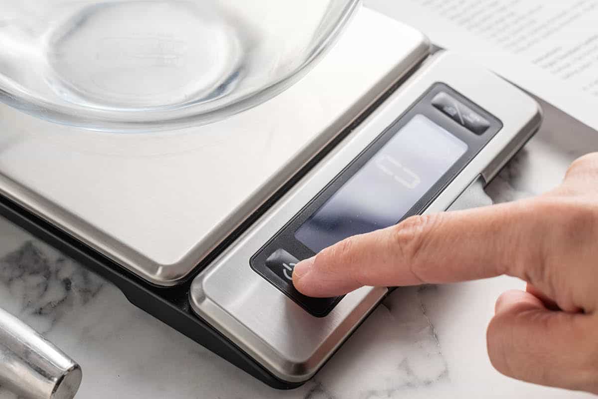digitale keukenweegschaal